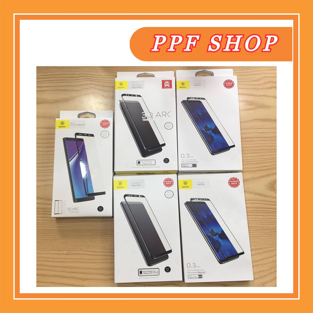 Kính cường lực Full màn Galaxy S8 / S8Plus, S9 / 9plus, Note 8 / Note 9