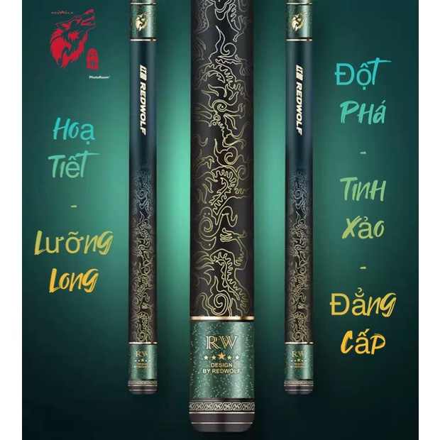 Cần Câu Đài - Redwolf Lưỡng Long Xanh 5H-28 - chính hãng