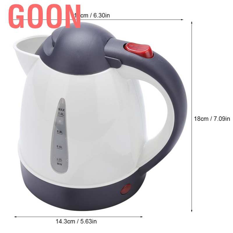 Bình Đun Nước 1000ml 12v 150w Cho Xe Hơi / Xe Tải