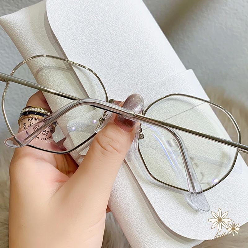Mắt Kính Gọng Đa Giác Chống Bức Xạ Và Ánh Sáng Xanh Thời Trang Cho Nam Và Nữ