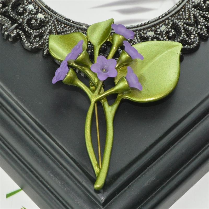 Trâm Cài Áo Hình Hoa Tử Đinh Hương Thời Trang Cho Nữ