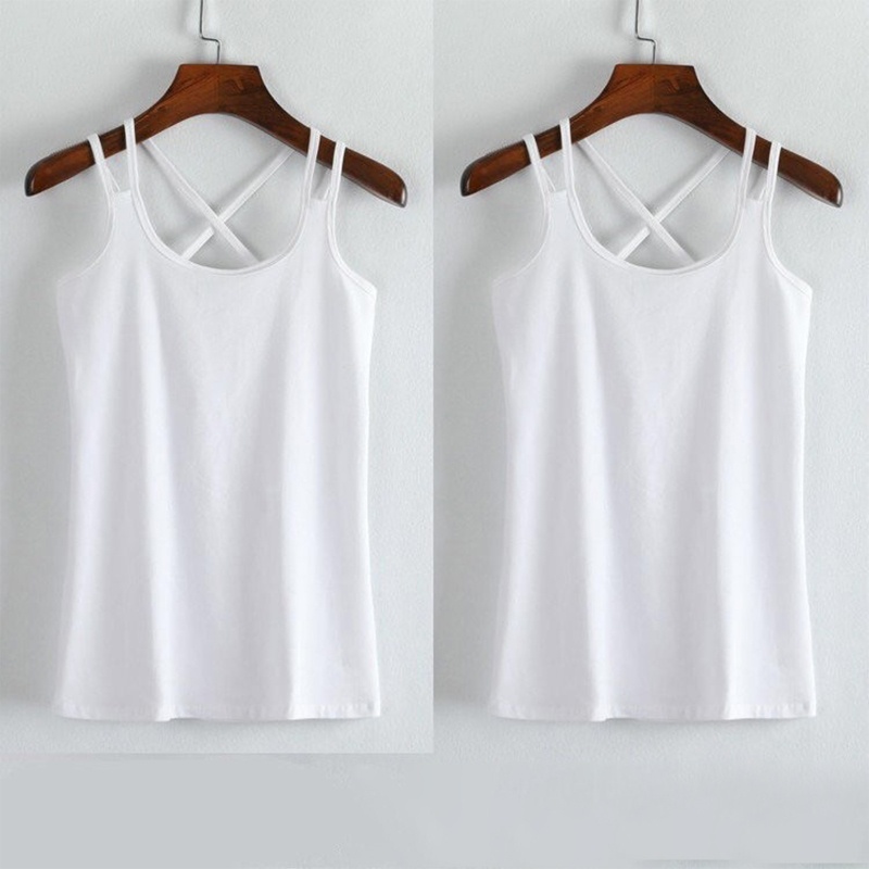 Áo Tank Top Hai Dây Gợi Cảm Cho Nữ