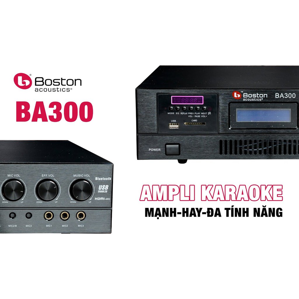 Ampli Boston Acoustics BA300 hàng chính hãng new 100%