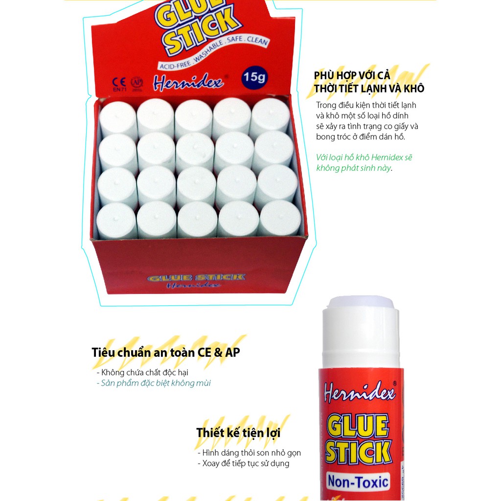 Hồ khô Hernidex POWER GLUE STICK
