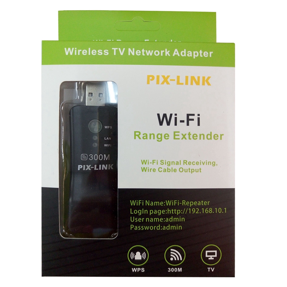 300Mbps Wireless Repeater USB WiFi Range Extender Smart TV Network Adapter vn | BigBuy360 - bigbuy360.vn