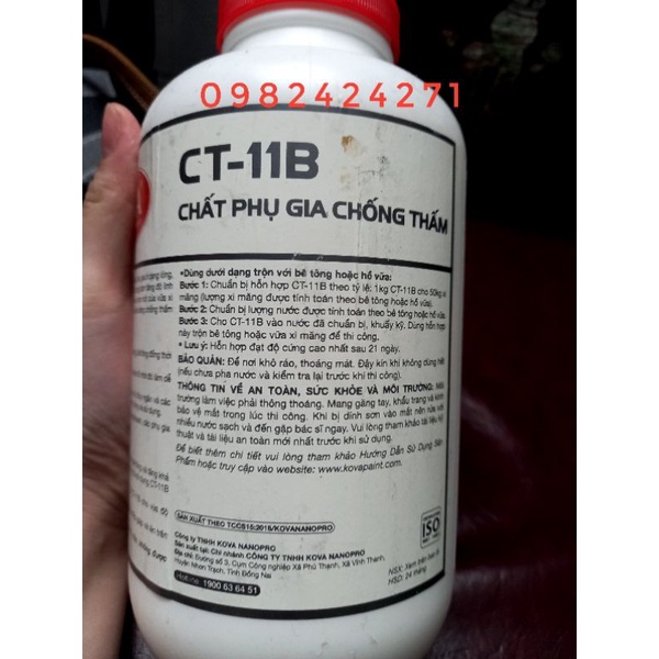 Chất phụ gia chống thấm KOVA CT11B