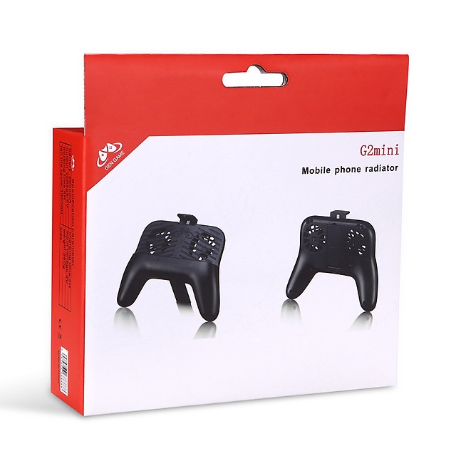 Đế giữ chơi game Gen game G2 Mini - có 2 quạt tản nhiệt - Hàng Nhập Khẩu