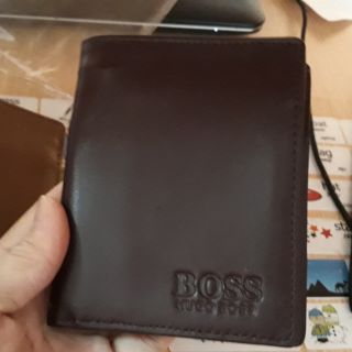 Bóp nam da bò dáng đứng