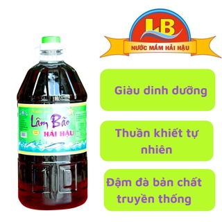 Nước mắm lâm bão 35 độ đạm chai 5l cốt cá