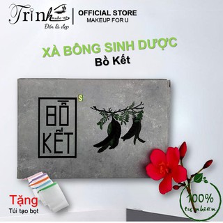 Xà bông bồ kết sinh dược từ thiên nhiên 100gr - xà bông gội đầu