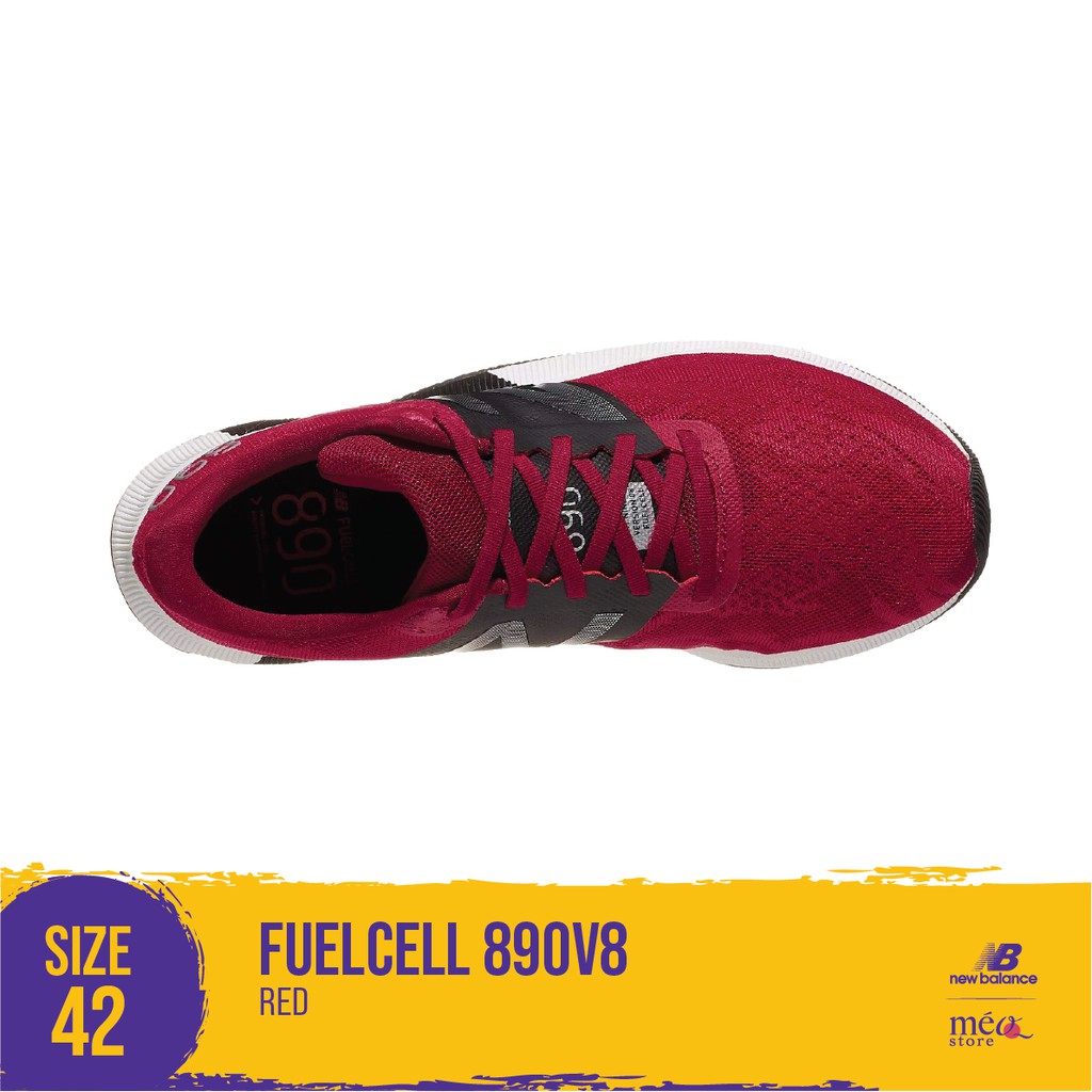 Giày thể thao nam New Balance Fuelcell 890V8 màu đỏ size 42