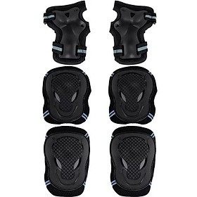 Bảo hộ patin cỡ lớn giúp bảo vệ chân tay khi chơi patin, ván trượt cho thanh niên và người lớn