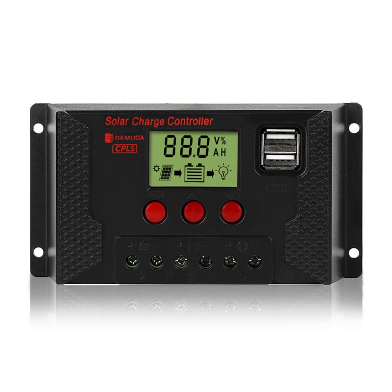 Bộ Điều Khiển Sạc Năng Lượng Mặt Trời 12V 24V PWM