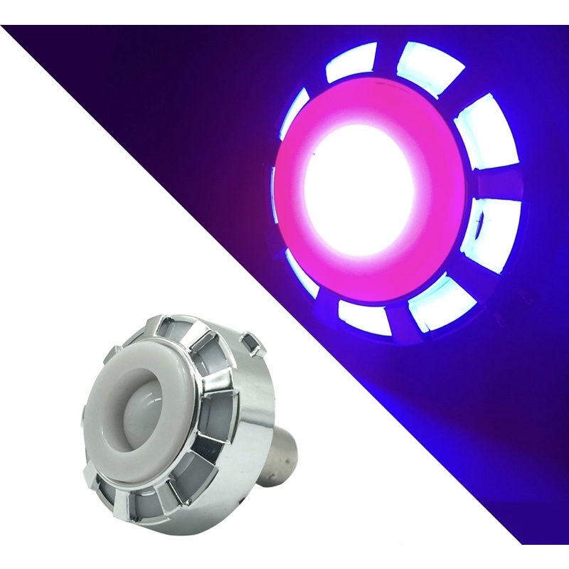 Nháy Hậu Bi Led 7 Màu Xe Máy Lắp Vừa Các Dòng Xe Số (giá 1 bóng)