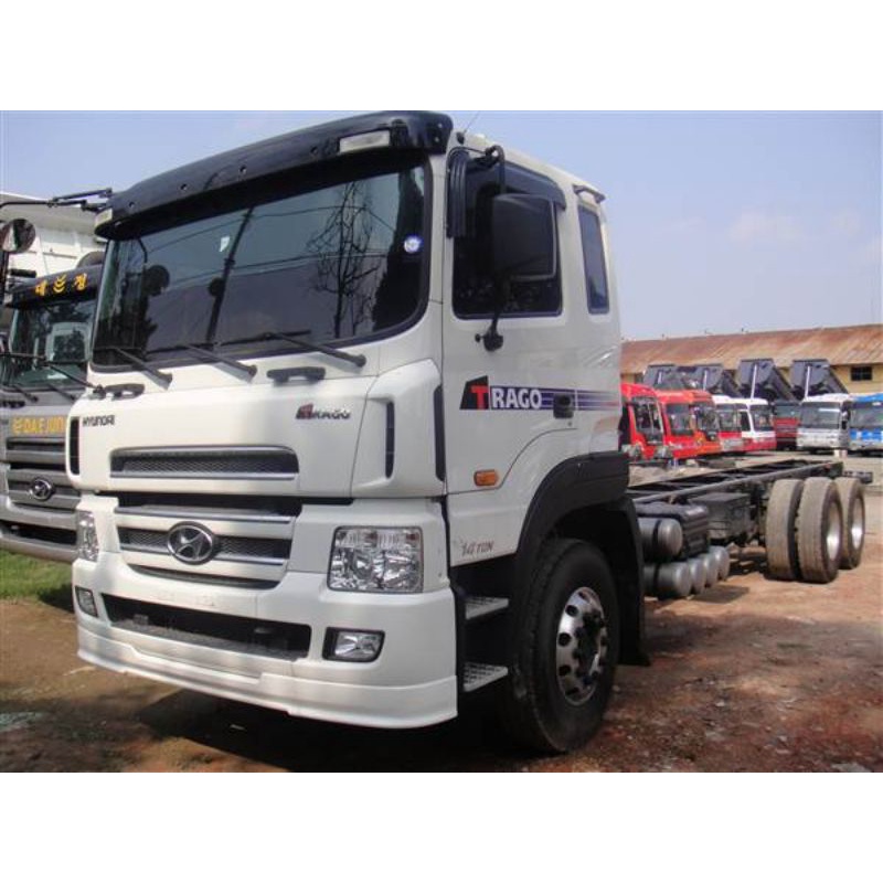Bộ ốp gạt mưa, ốp tay nắm cabo xe HUYNDAI TRAGO inox 304.