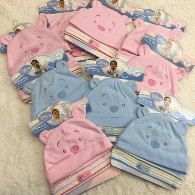 XẢ HÀNG Set 2 mũ newborn DISNEY set 2 c