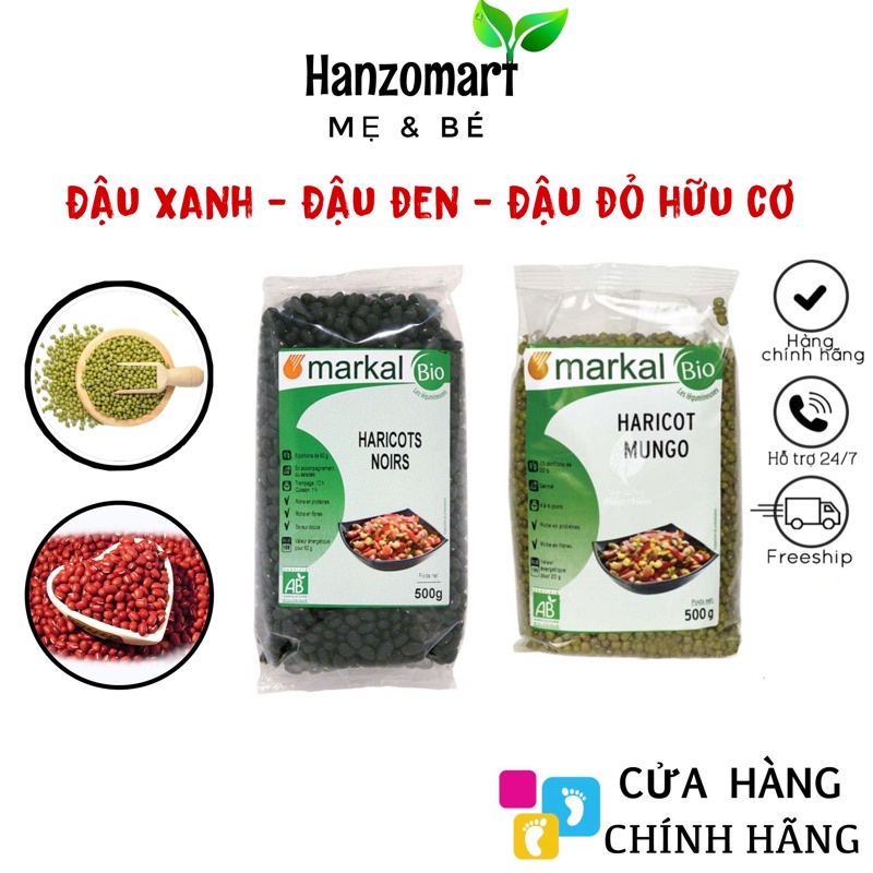 Đậu đỏ - xanh - đen hữu cơ cho bé ăn dặm 100gr