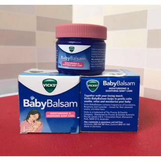 Vick Baby Balsam – Dầu thoa giữ ấm