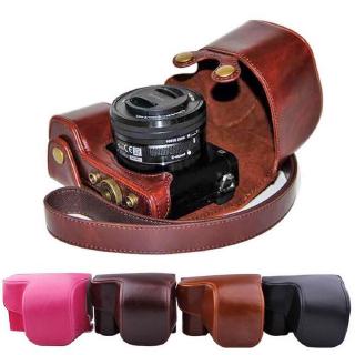 Túi Da Đựng Máy Ảnh Sony Alpha A6000 A 6000 16-50mm