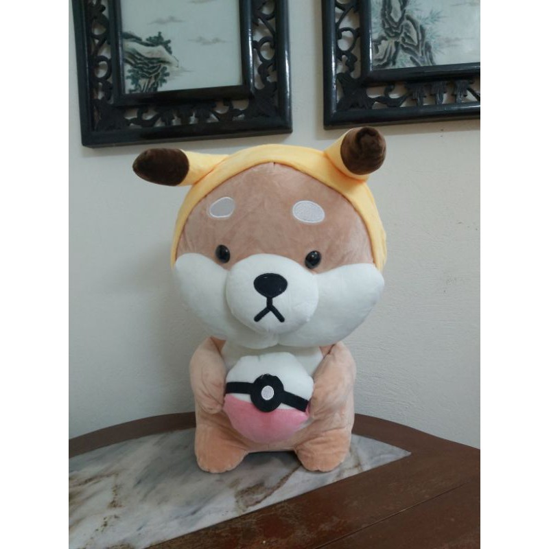 Gấu bông chó Shiba cosplay