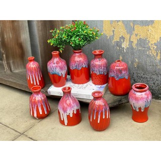 Lọ hoa mini gốm sứ Bát Tràng - BT026