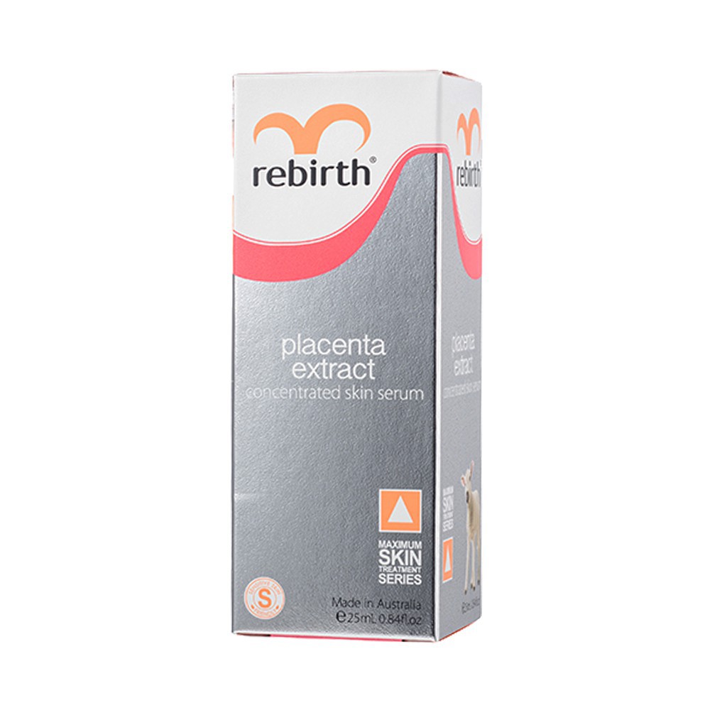 Tinh chất nhau thai cừu đậm đặc 45% Rebirth Placenta Extract Concentrate Serum 25ml [Chính Hãng]