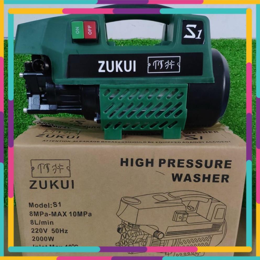 Máy rửa xe zukui s1 -công xuất 2000w-bảo hành 12 tháng