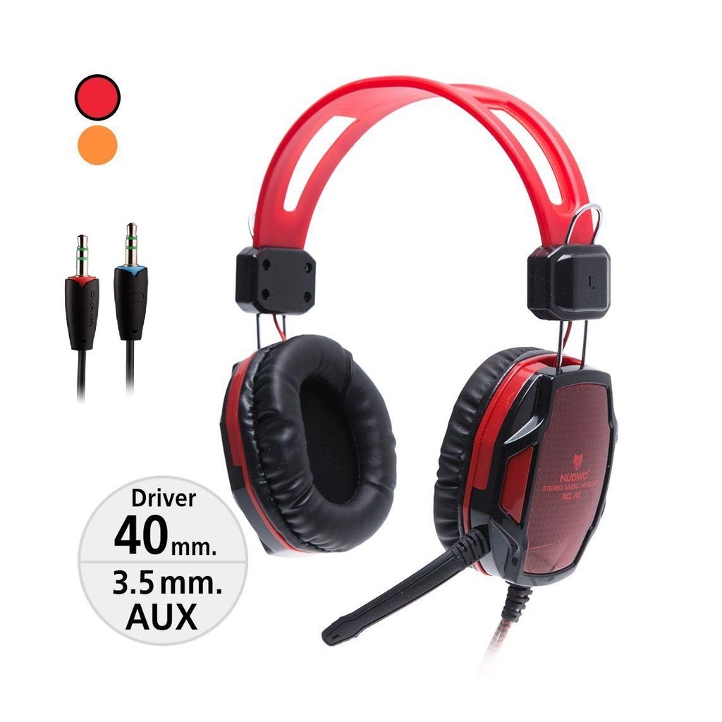 HEADPHONE MÁY TÍNH A6  CÓ MIC CHUYÊN DÙNG HỌC TẬP, LÀM VIỆC VÀ GAMING BẢO HÀNH 1 NĂM TAI NGHE VỚI JACK CẮM 3.5 PD0064