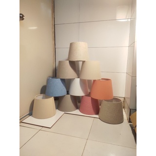 Chao đèn 3 lớp chuẩn xuất khẩu size 24cm- nhiều màu săc-dành cho đèn ngủ để bàn