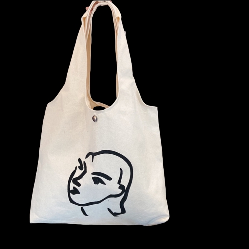 Túi vải tote đeo chéo nữ canvas đựng đồ thời trang LOT STORE TX006