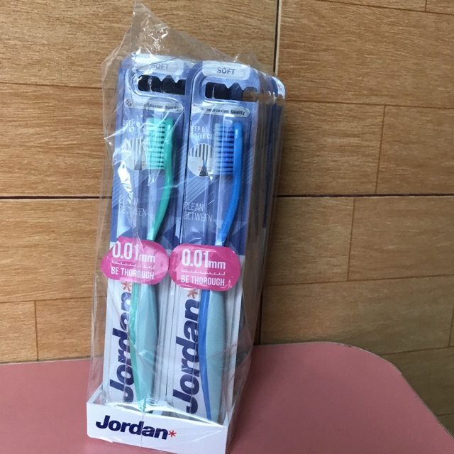 Bàn chải đánh răng JODAN CLEAR BETWEEN với sợi lông siêu nhỏ 0.01mm