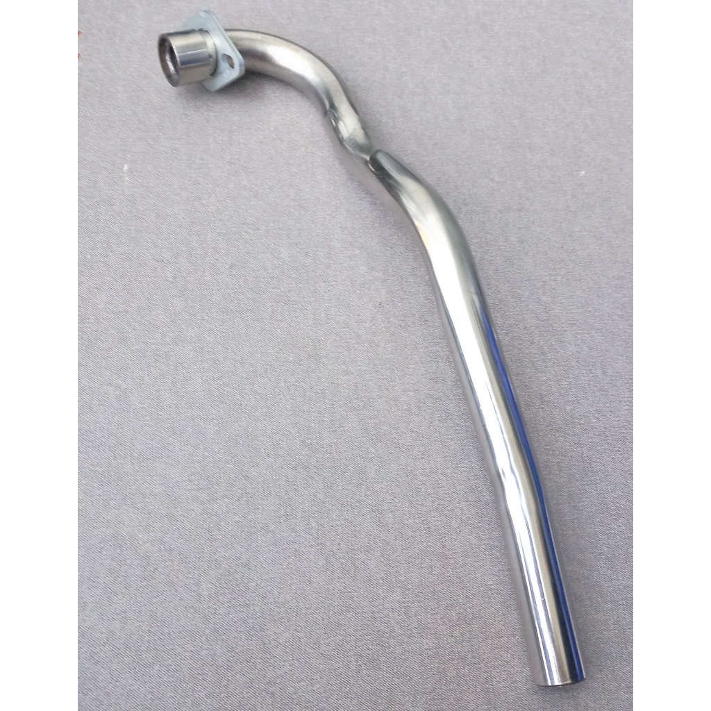 Cổ pô inox gắn cho DR W Fu neo, WS110, Wave 17