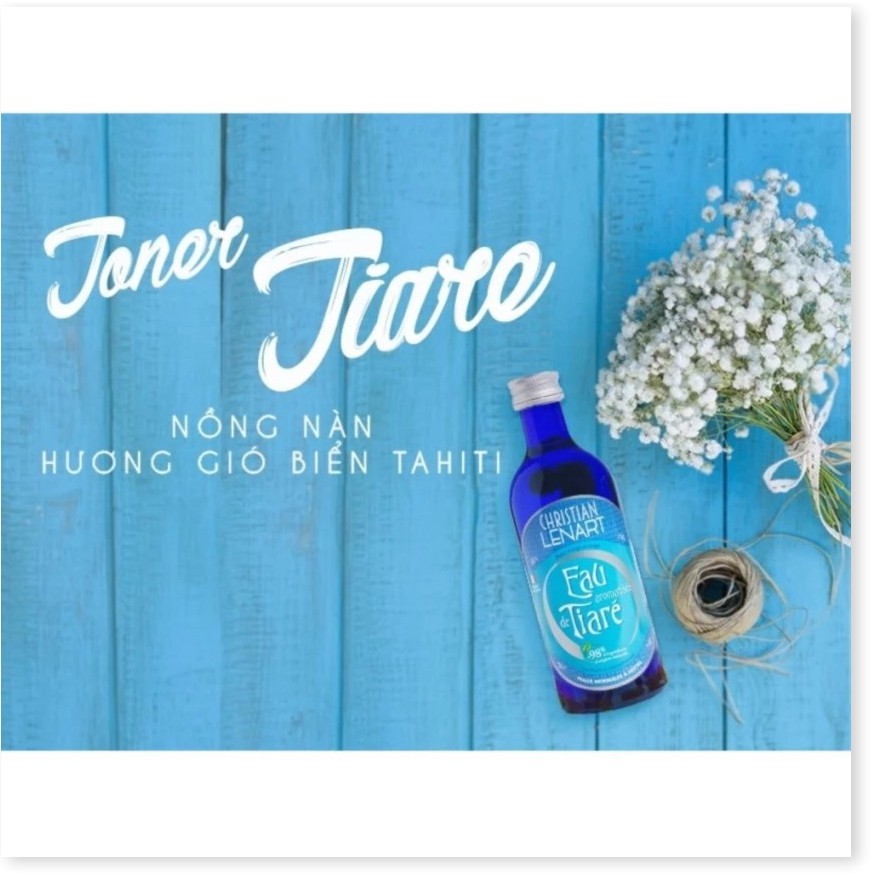 [Mã giảm giá] Nước Hoa Hồng Chiết Xuất Từ Cánh Hoa Tiaré Christian Lenart Eau Aromatisée De Tiaré 100ml