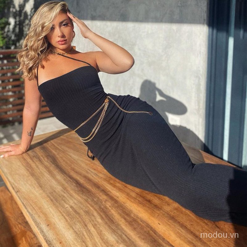 Đầm Ren Hở Lưng Gợi Cảm Tsk8