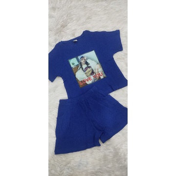 Bộ thun cho bé gái ( size đại)