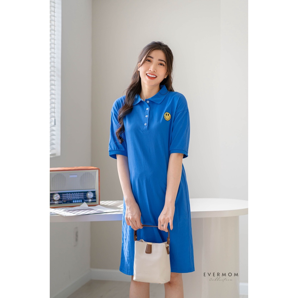 EVERMOM | Đầm bầu thun in hoạ tiết mặc cả bầu và sau sinh