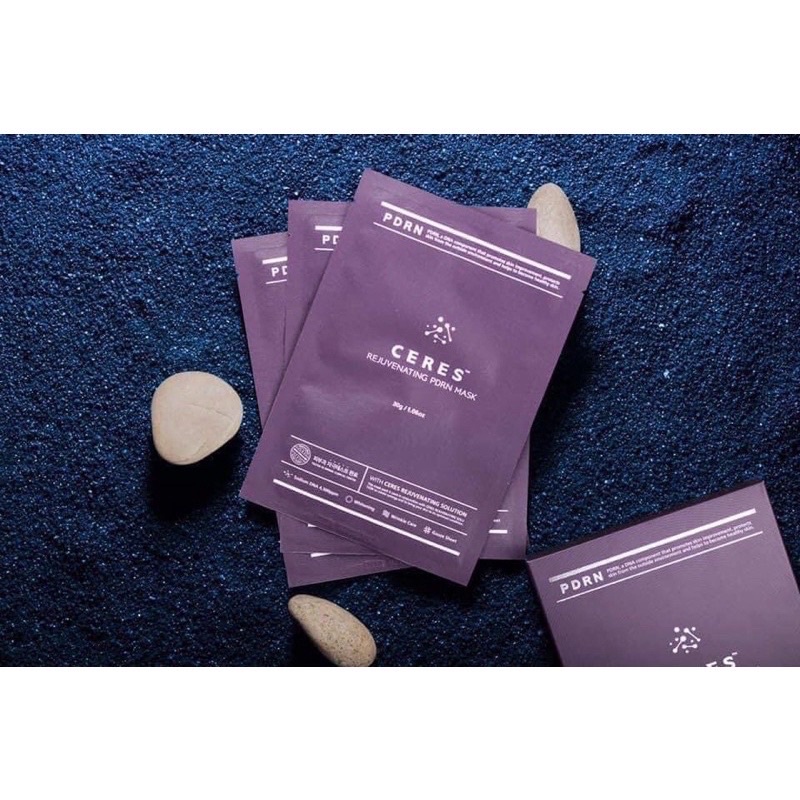 Mặt Nạ Tế Bào Gốc Nhau Thai Cá Hồi PDRN Ceres Mask Hộp 5 Miếng