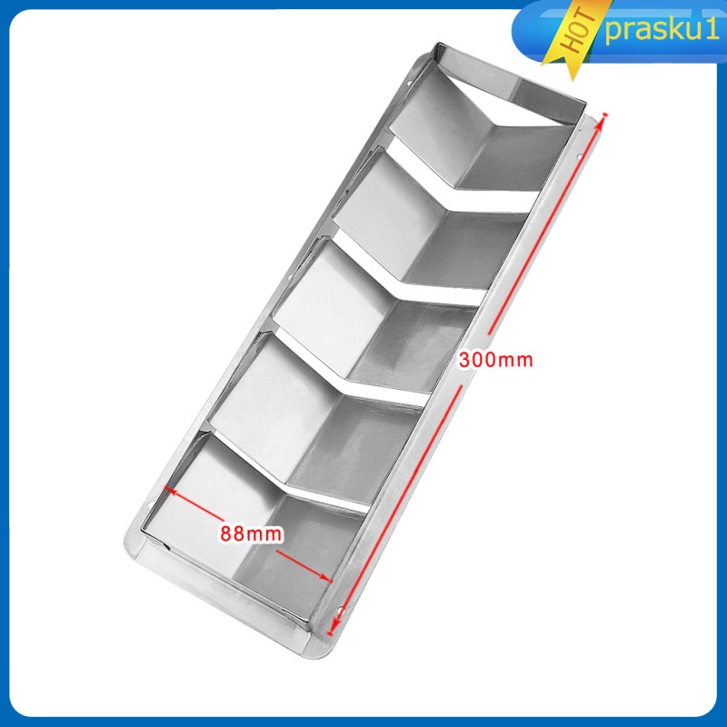 Nắp đậy lỗ thoát khí 2x5 khe bằng thép không gỉ chuyên dụng cho tàu thuyền [Prasku1] 2x5 | BigBuy360 - bigbuy360.vn