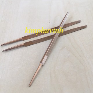 01 CÂY - 13CM DŨA TAM GIÁC NHỎ - DŨA SẮT TAM GIÁC 4IN ( BẢN 6MM)