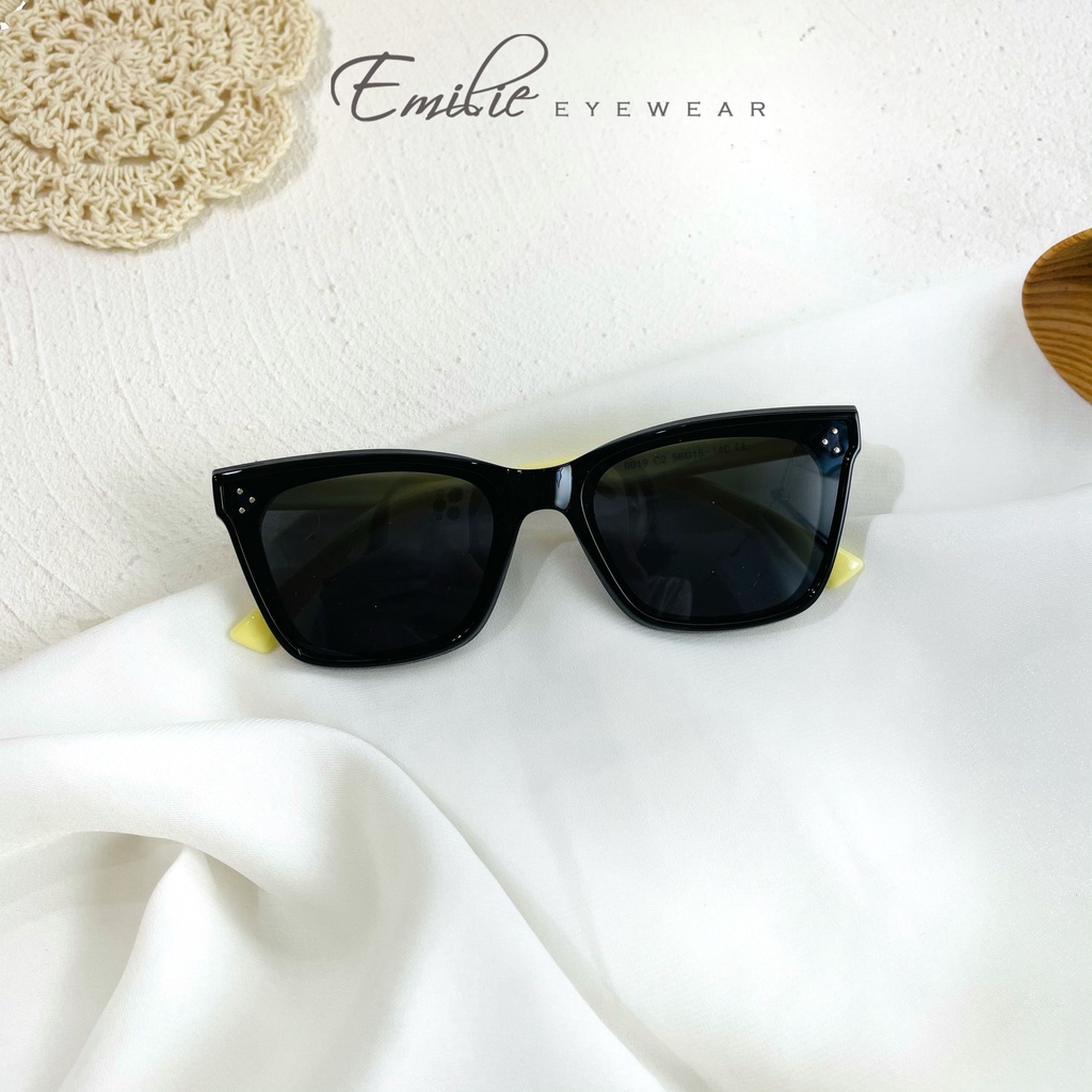 Gọng kính mát trẻ em kiểu dáng độc lạ, nhiều màu siêu xinh, mắt chống UV400 Emilie eyewear