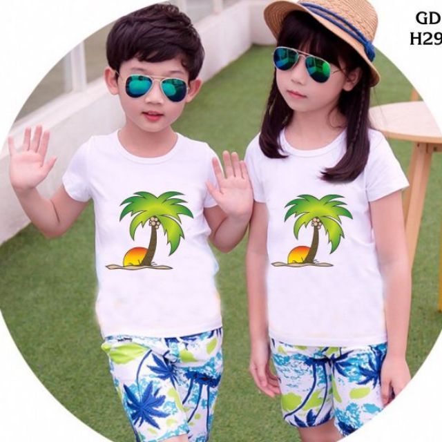 áo đồng phục đi biển