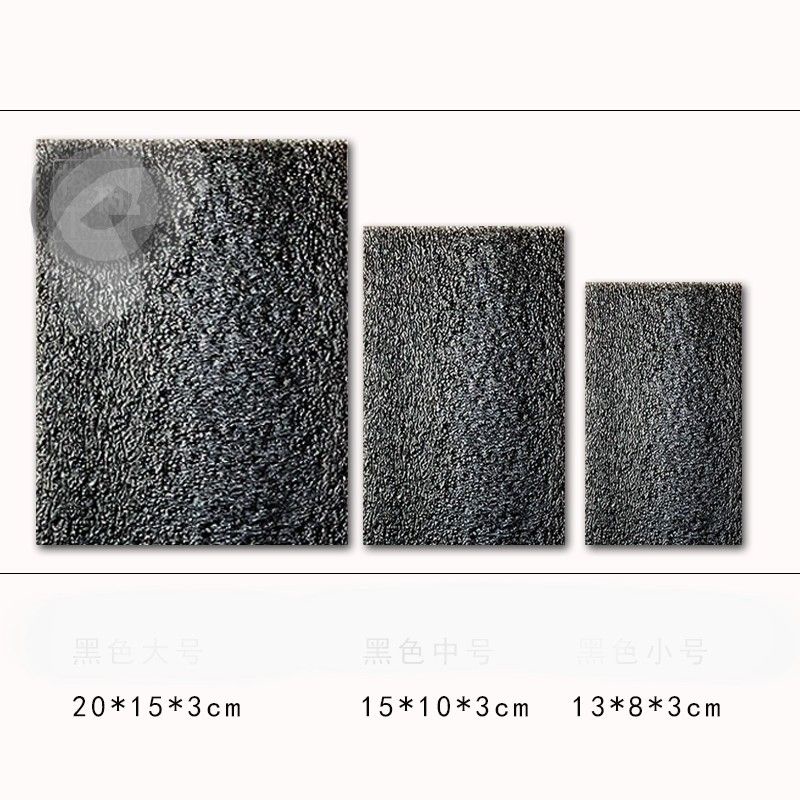 Đệm Chọc Len Bằng Mút Đen &amp; Trắng