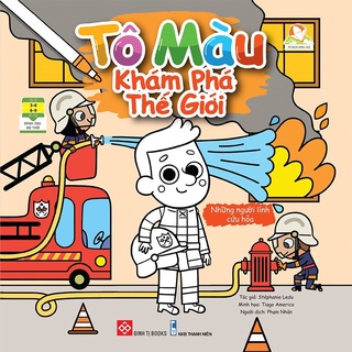 Sách - Tô màu khám phá thế giới (8 Tập)