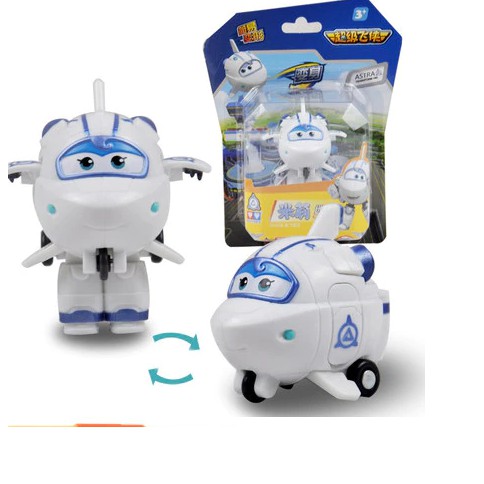 Super wings Đội bay siêu đẳng mô hình Astra Máy bay mini