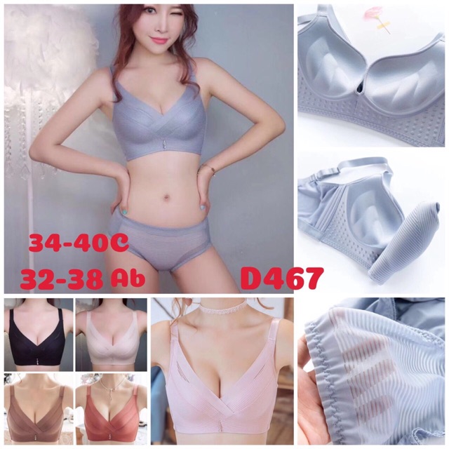 Áo ngực bản to độn vừa không gọng cao cấp dành cho mọi loại ngực che khuyết điểm lưng mỡ - áo bra  mã chéo chéo