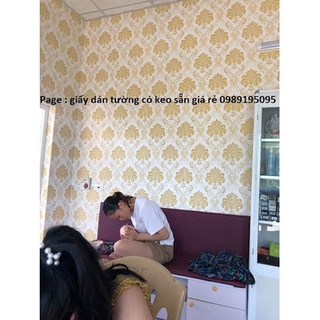 giấy dán tường hoa văn hàn quốc