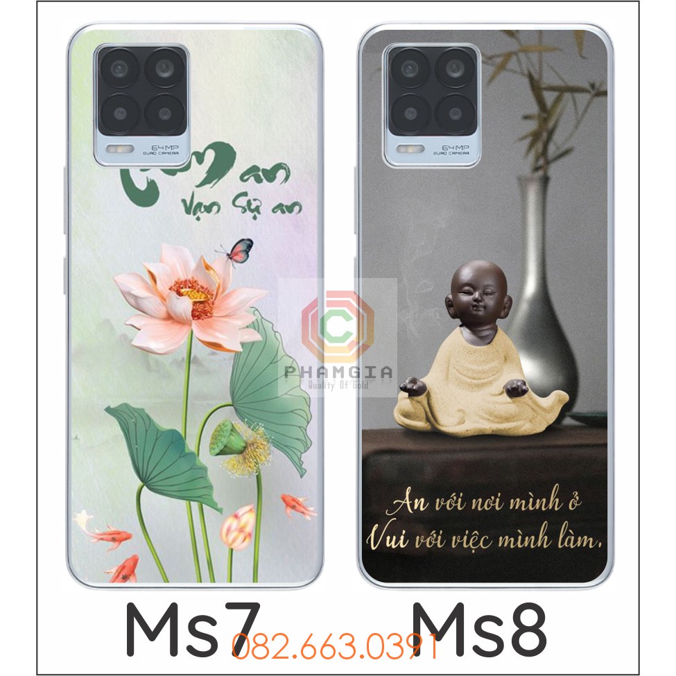 Ốp lưng Realme 8 / Realme 8 Pro dẻo trong in hình nhiều mẫu đẹp (p1)