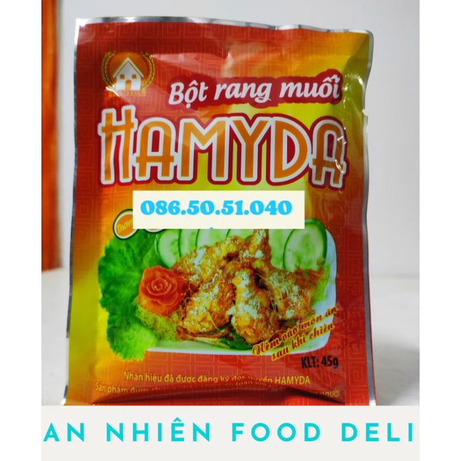 Bột Rang Muối Hamyda 450Gram Làm Món Gà Vịt Rang Muối Cá Cua Rang Muối