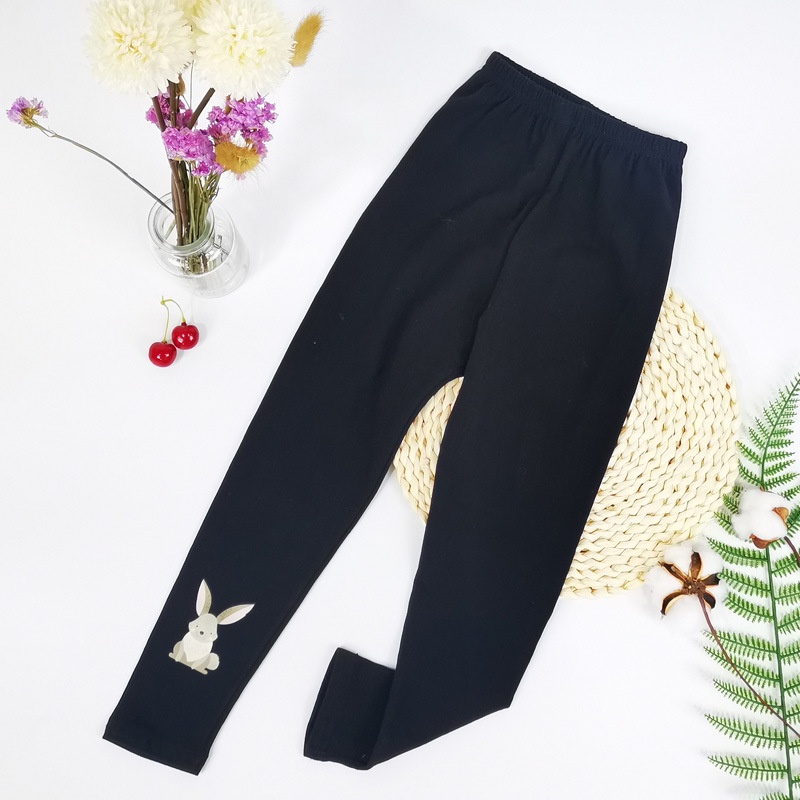 [ZY] Quần Legging Cotton Mỏng Vừa Vặn In Hình Động Vật 90-160cm Phong Cách Hàn Quốc Cho Bé Gái Hàng Có Sẵn