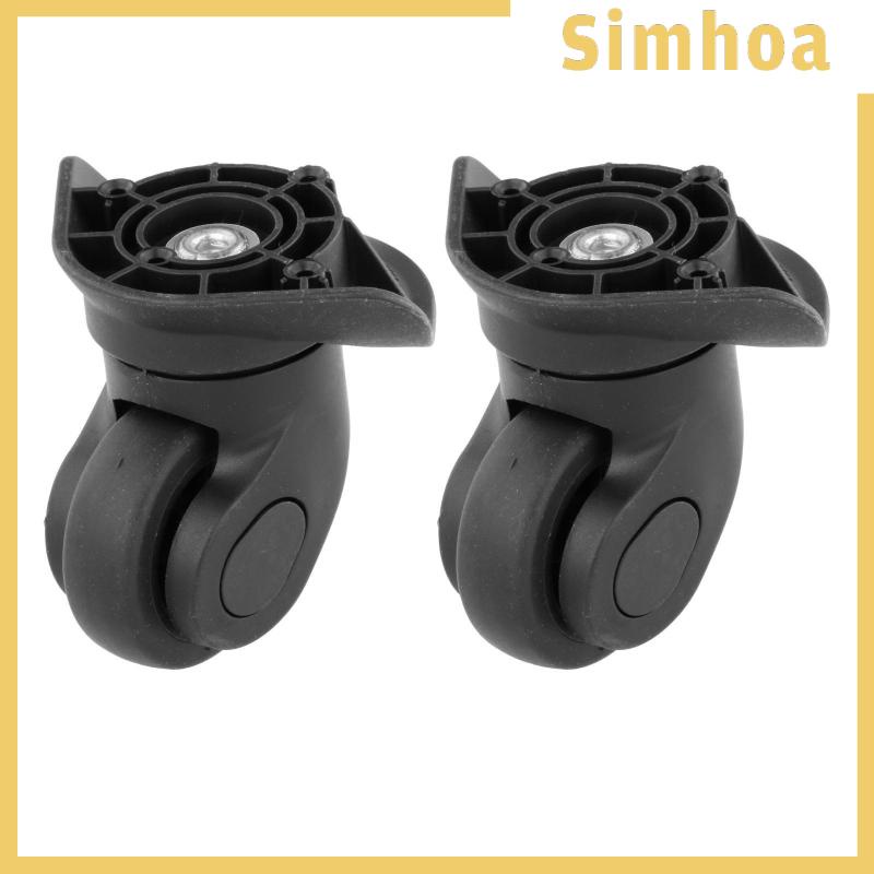 Bộ 2 Bánh Xe Thay Thế Chống Mòn Cho Vali Du Lịch